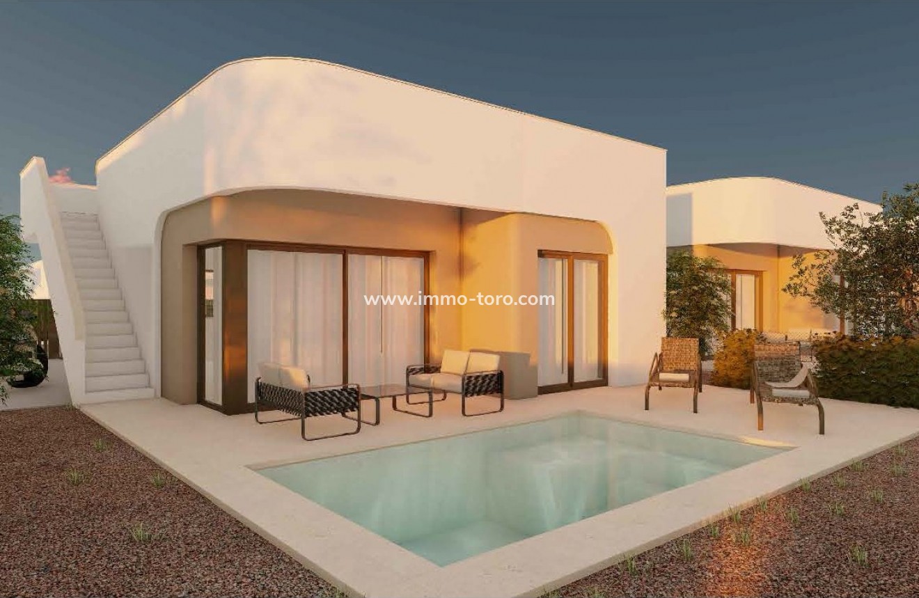 Nouvelle construction - Villa - Fuente Álamo - Hacienda Del Álamo Golf