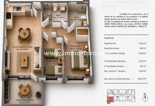 Nueva construcción  - Apartamento - Villajoyosa - Cala de Finestrat