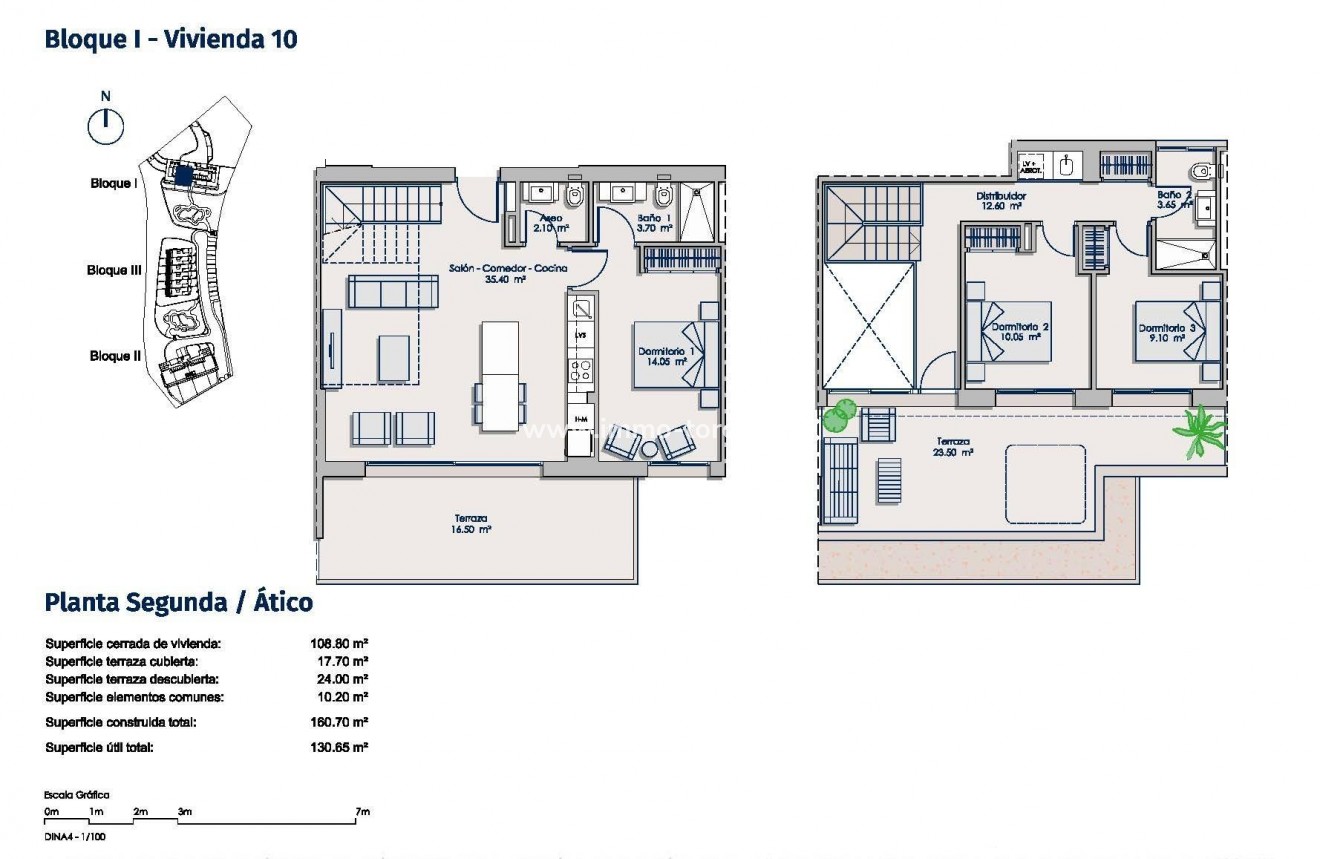 New Build - Penthouse - Finestrat - Sierra Cortina