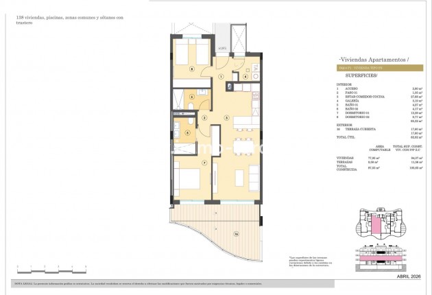 New Build - Apartment - Finestrat - Campana Garden