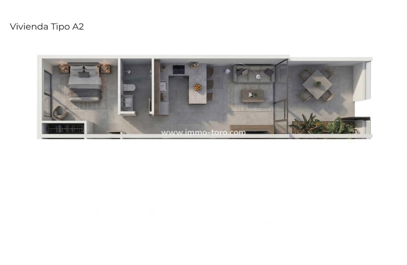 New Build - Apartment - Vera - Vera playa