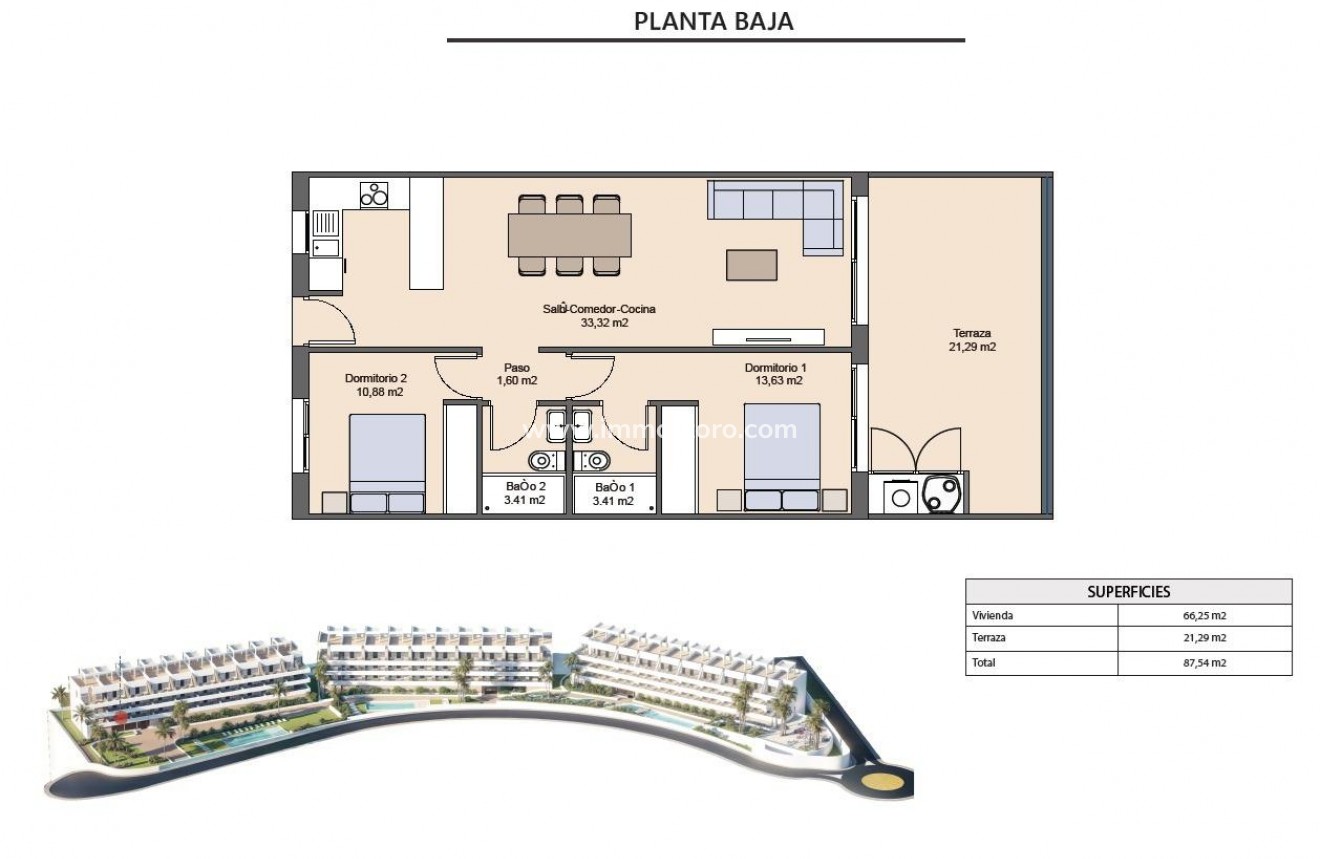 Nouvelle construction - Appartement - Finestrat - Balcón De Finestrat