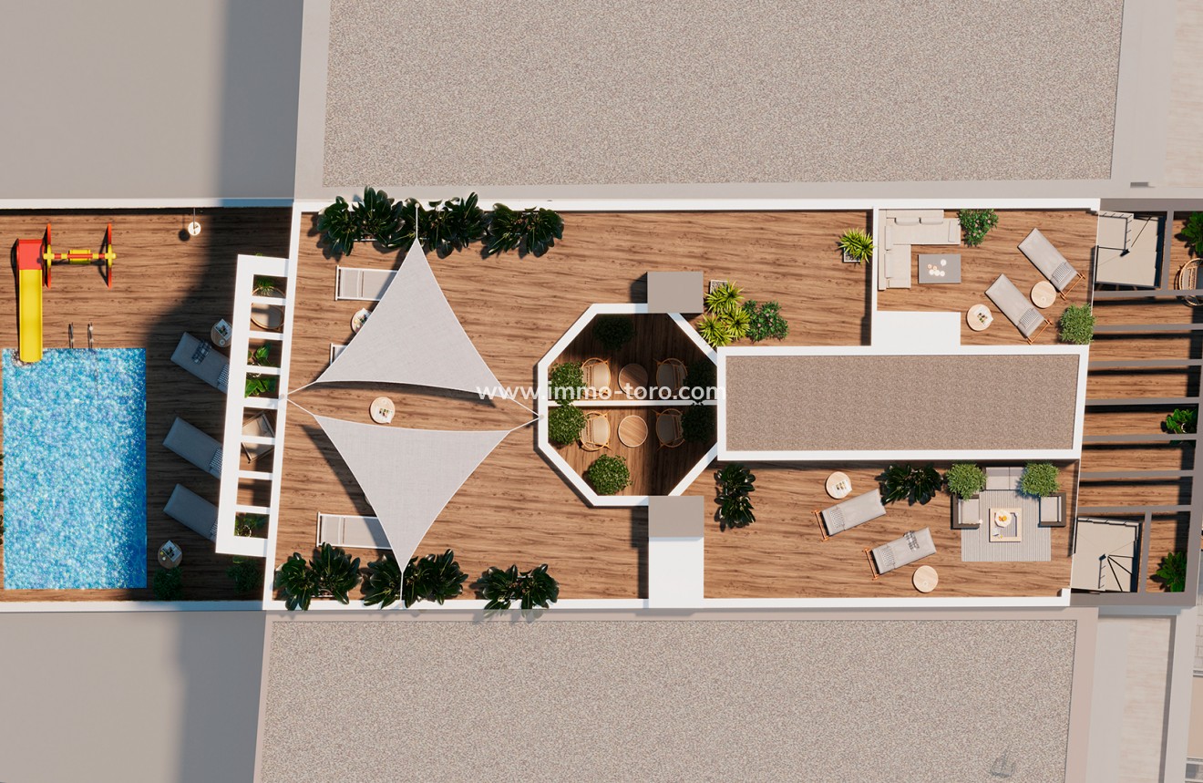 Nieuwbouw - Penthouse - Torrevieja