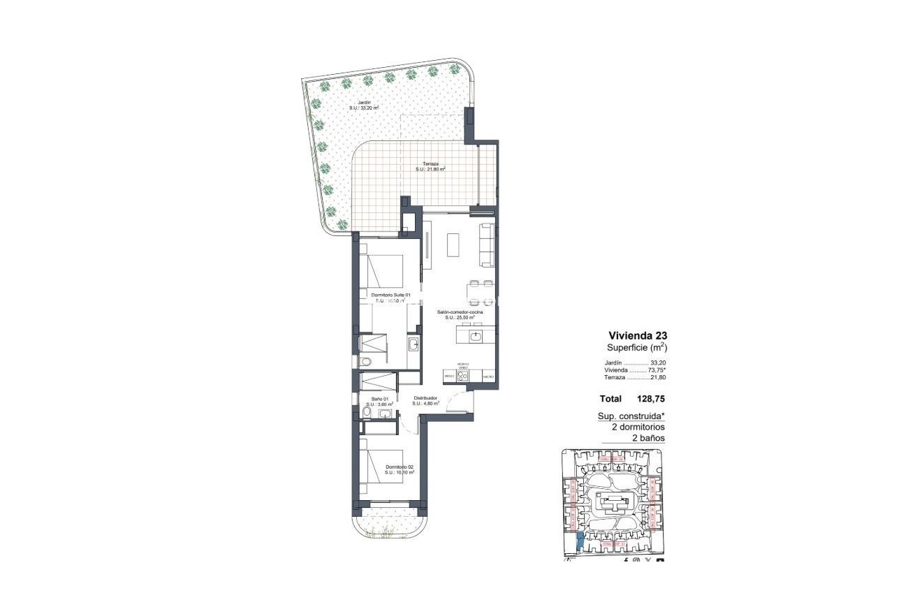 Nieuwbouw - Appartement  - Ciudad Quesada - Lo Marabú