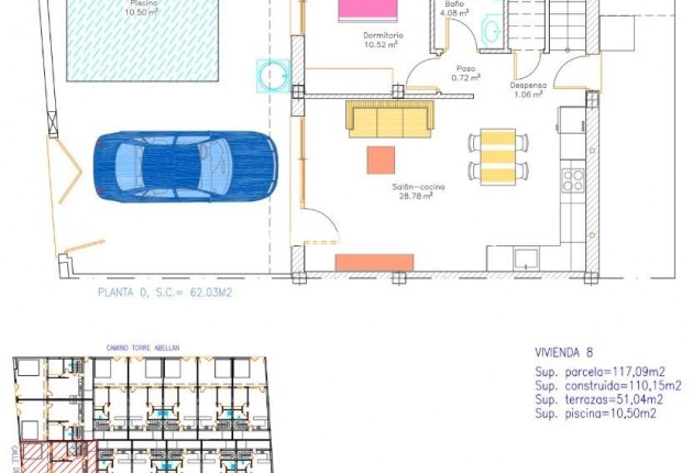 Nouvelle construction - Maison jumelée - Avileses