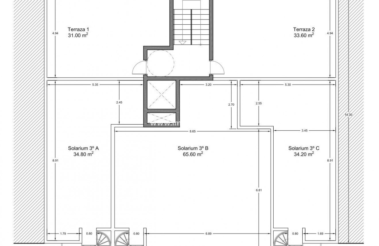 Nieuwbouw - Penthouse - Puerto de Mazarron - Playa del Puerto