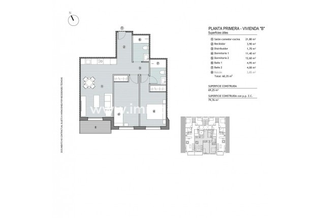 Nieuwbouw - Appartement  - Puerto de Mazarron - Playa del Puerto