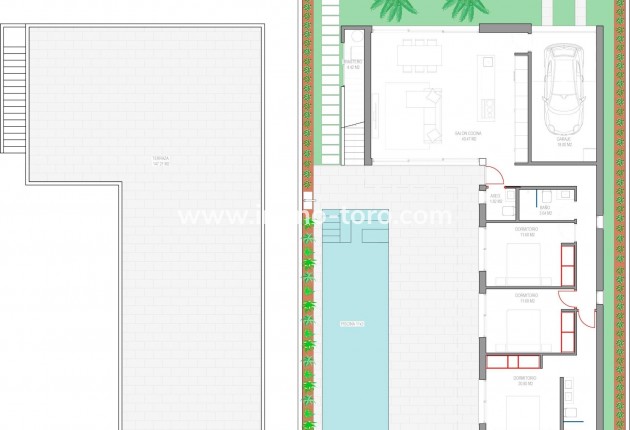 New Build - Villa - Los Alcázares - Serena Golf