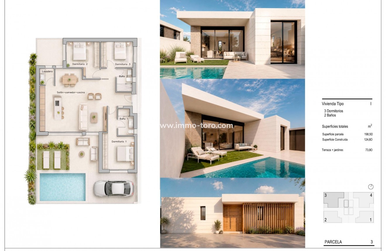 Nouvelle construction - Villa - Pilar de la Horadada