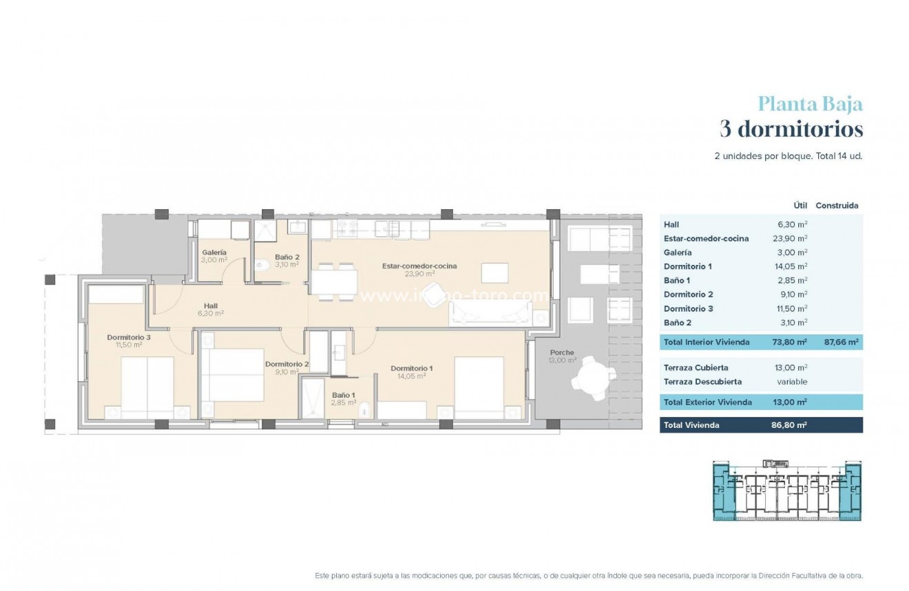 Nouvelle construction - Appartement - Vera - Vera playa