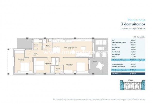 Nouvelle construction - Appartement - Vera - Vera playa