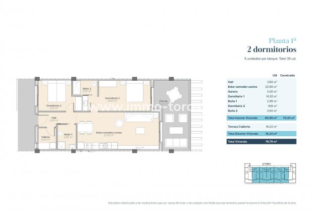 Nouvelle construction - Appartement - Vera - Vera playa