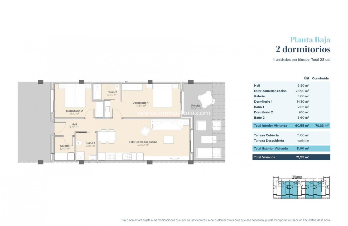 Nouvelle construction - Appartement - Vera - Vera playa