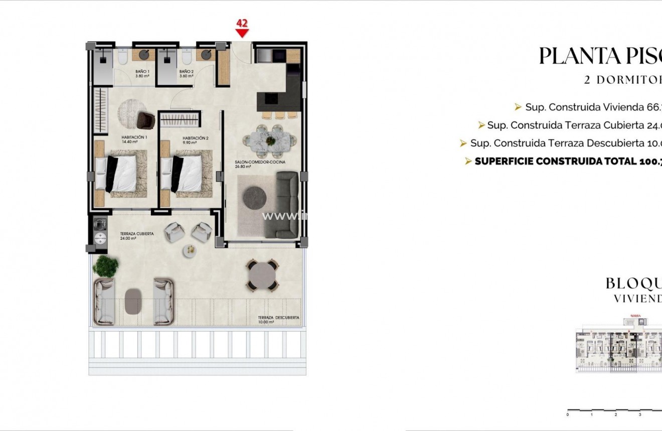 Nueva construcción  - Apartamento - Finestrat - Balcón De Finestrat