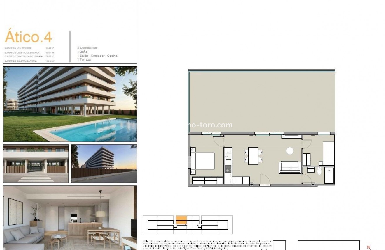 New Build - Penthouse - Moncofa - Playa de Moncofa