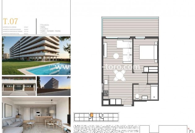 New Build - Apartment - Moncofa - Playa de Moncofa