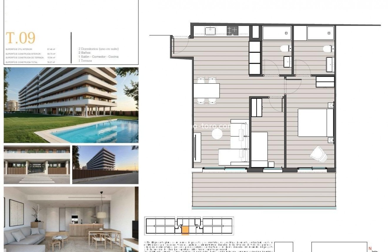 New Build - Apartment - Moncofa - Playa de Moncofa