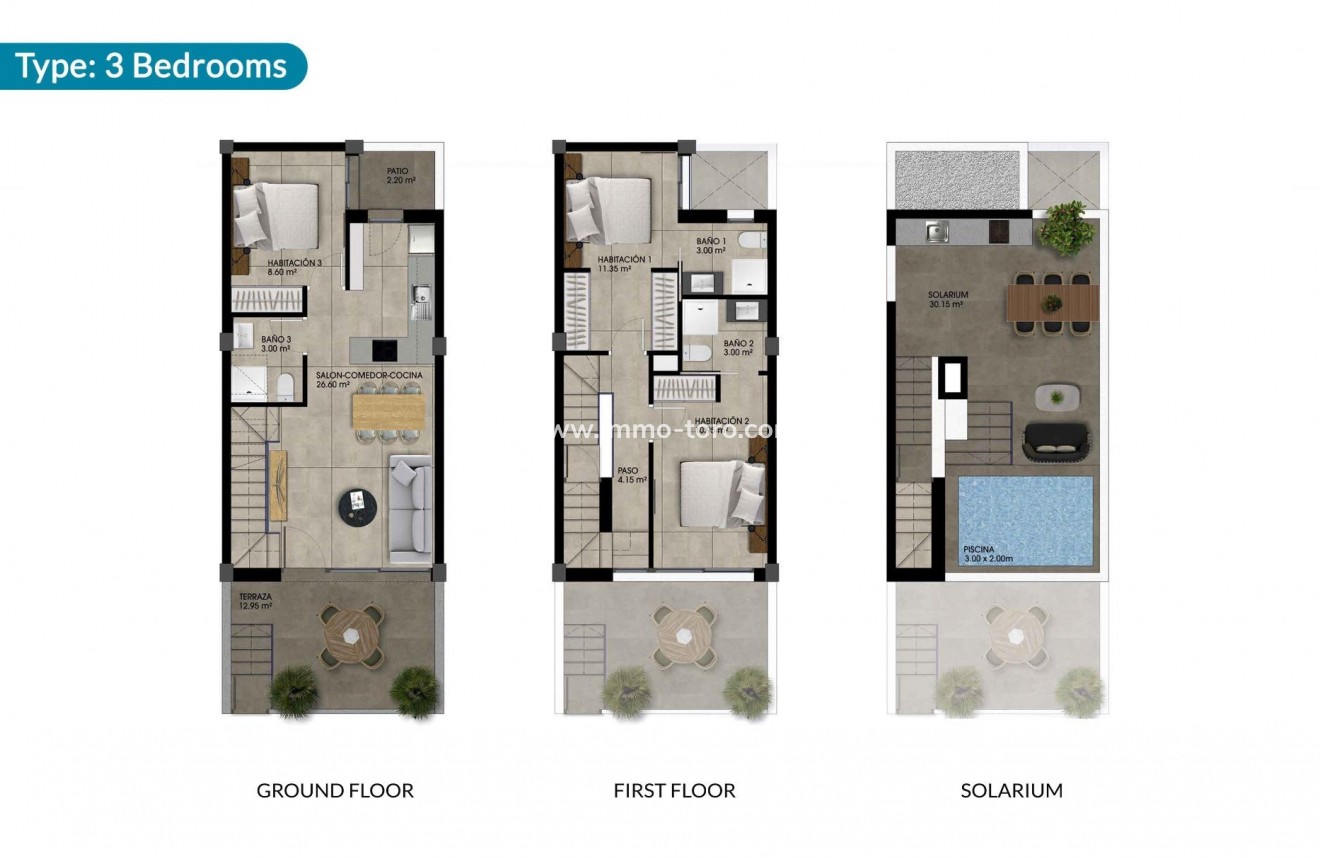 New Build - Detached house / Townhouse - Dolores