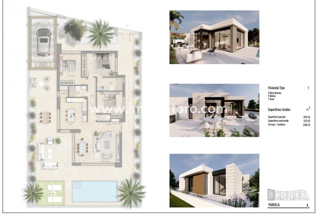 New Build - Villa - Pilar de la Horadada - Lo Romero Golf