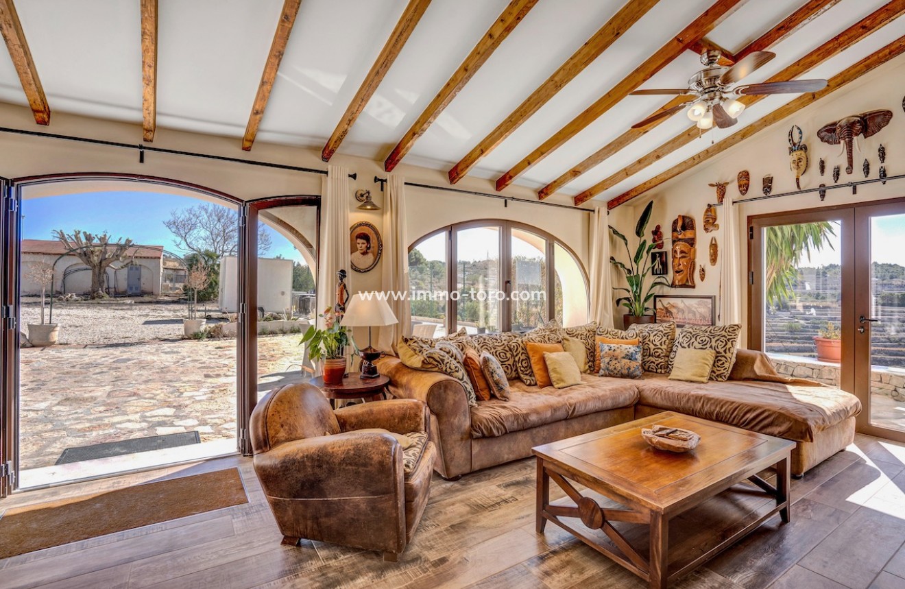 Resale - Country Houses - Fincas - Benissa - Partida Llenes