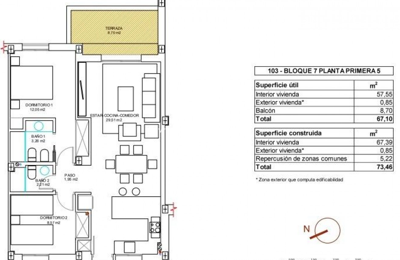 New Build - Apartment - Vera - El Playazo