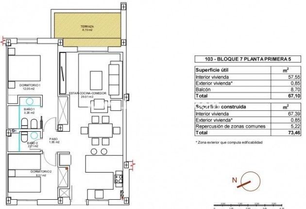 New Build - Apartment - Vera - El Playazo