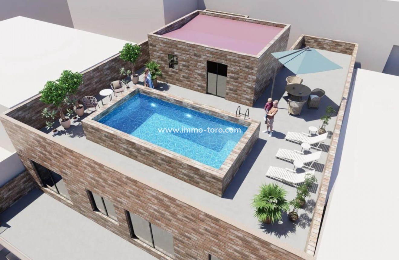 Nouvelle construction - Penthouse - Torrevieja - Playa El Acequión