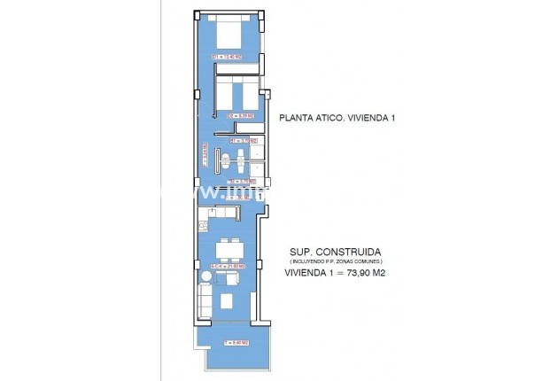 Nouvelle construction - Penthouse - Torrevieja - Playa El Acequión