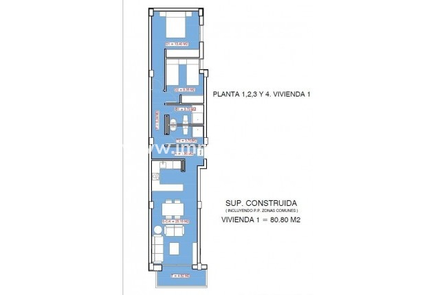 New Build - Apartment - Torrevieja - Playa El Acequión