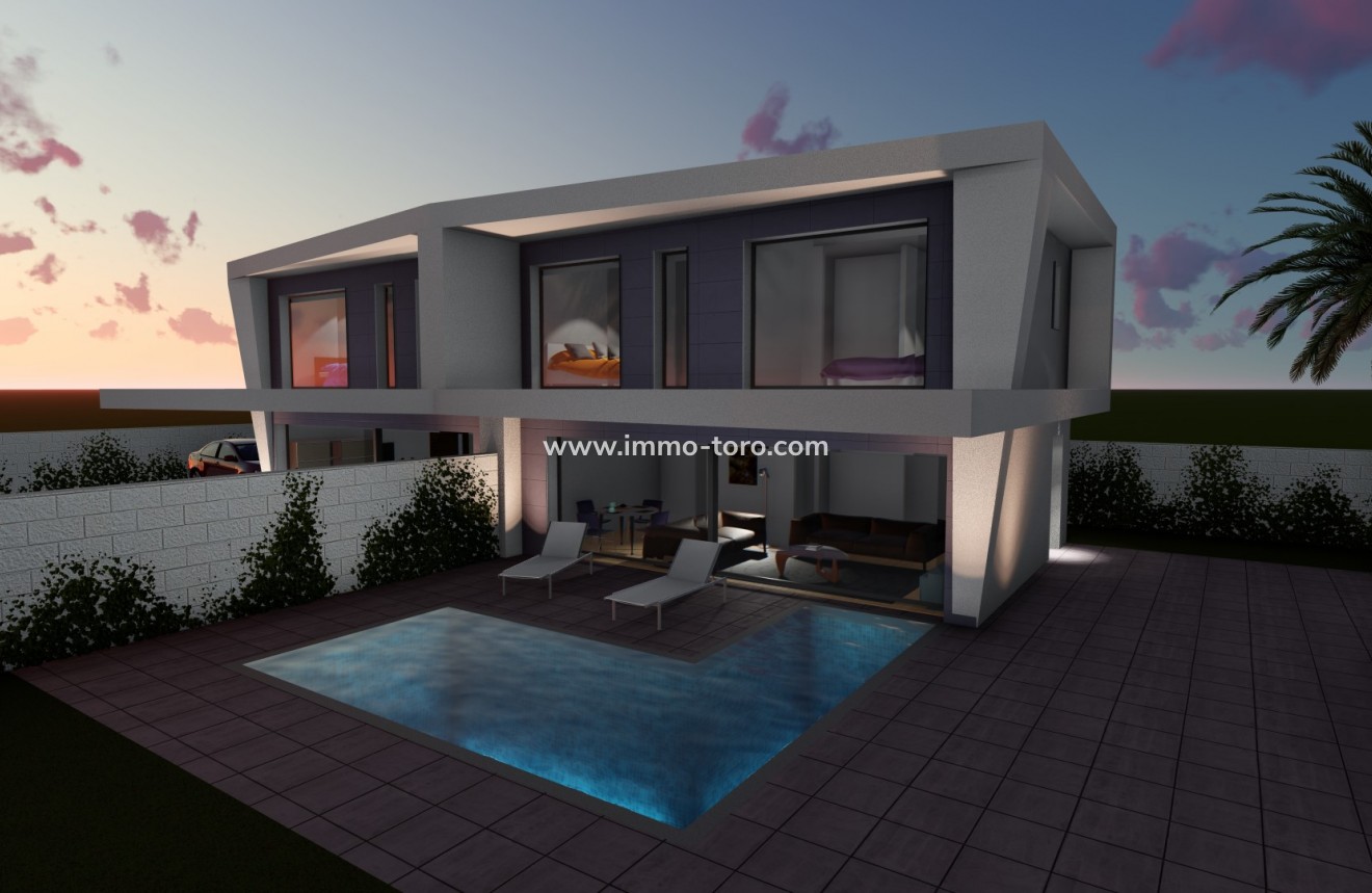 Nouvelle construction - Maison jumelée - Gran Alacant