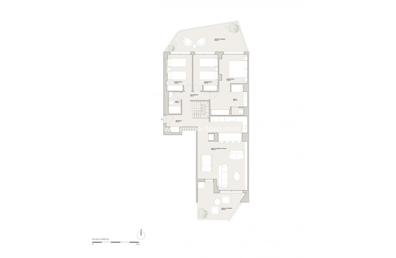 Nieuwbouw - Penthouse - Torremolinos - Playa de La Carihuela