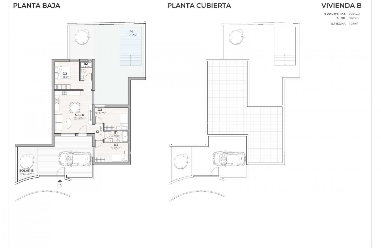 Nueva construcción  - Adosado - Mazarrón - Country Club