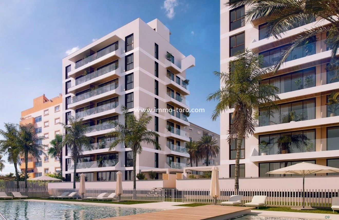 Nieuwbouw - Appartement  - Guardamar - Avda del Puerto