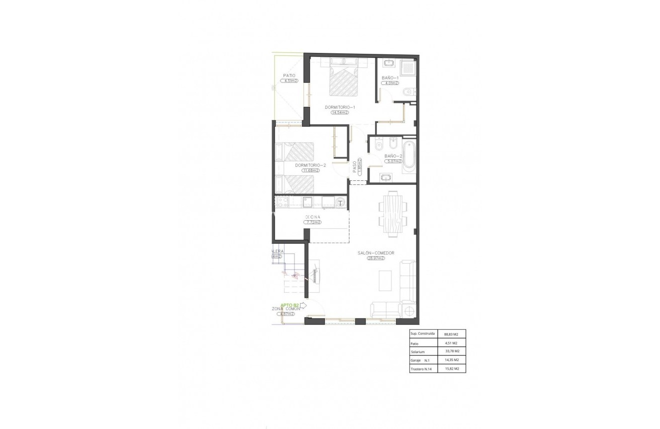 Nueva construcción  - Apartamento - Cuevas Del Almanzora - Herrerias