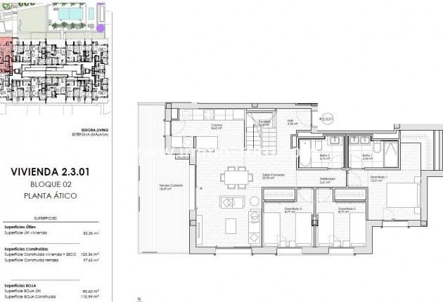 New Build - Penthouse - Málaga - Playa La Rada