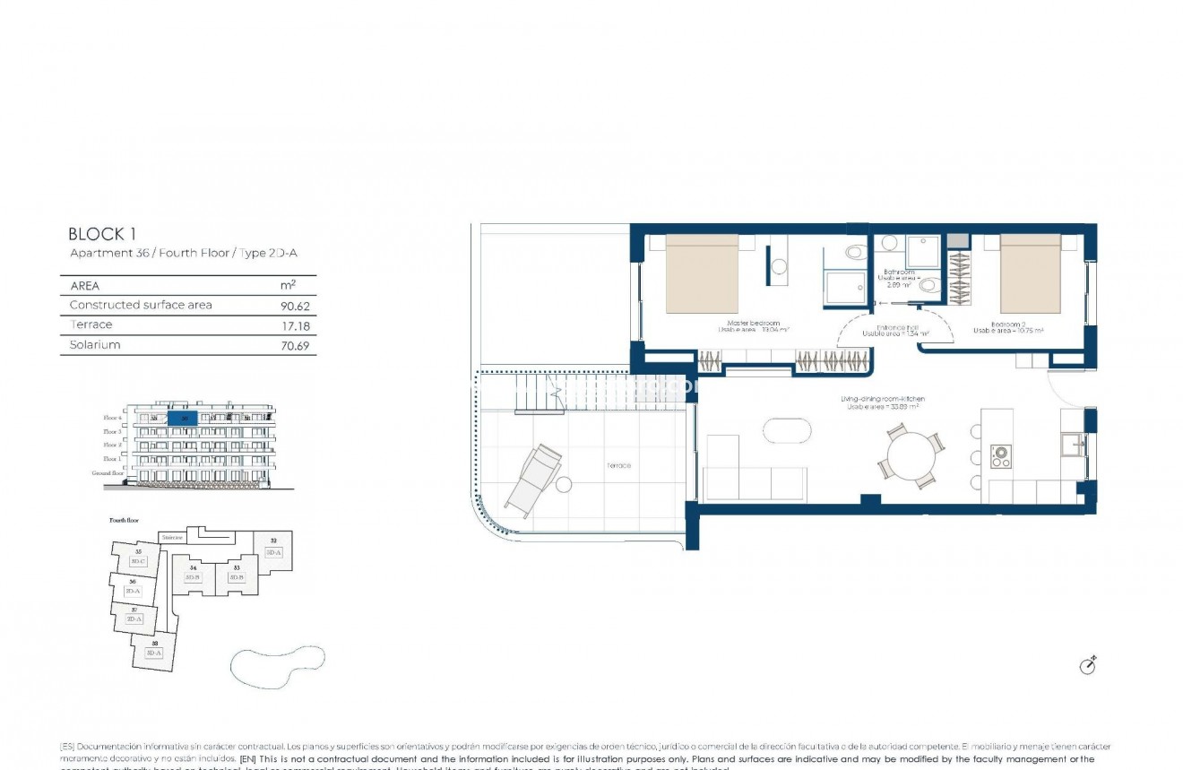 New Build - Penthouse - BAÑOS Y MENDIGO - El Valle Golf