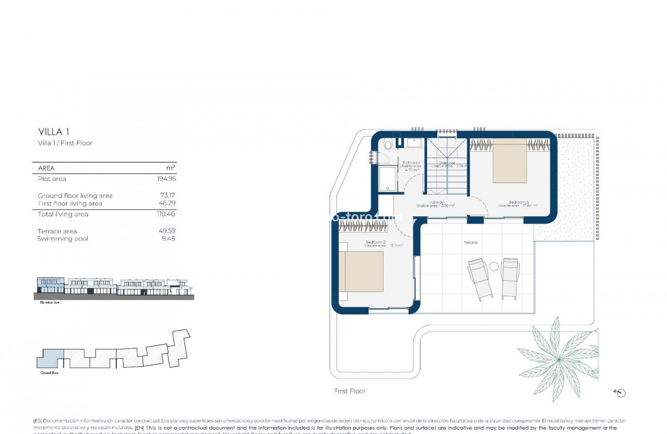 New Build - Villa - BAÑOS Y MENDIGO - El Valle Golf