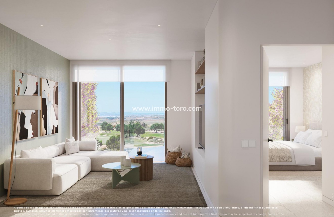 New Build - Apartment - BAÑOS Y MENDIGO - El Valle Golf