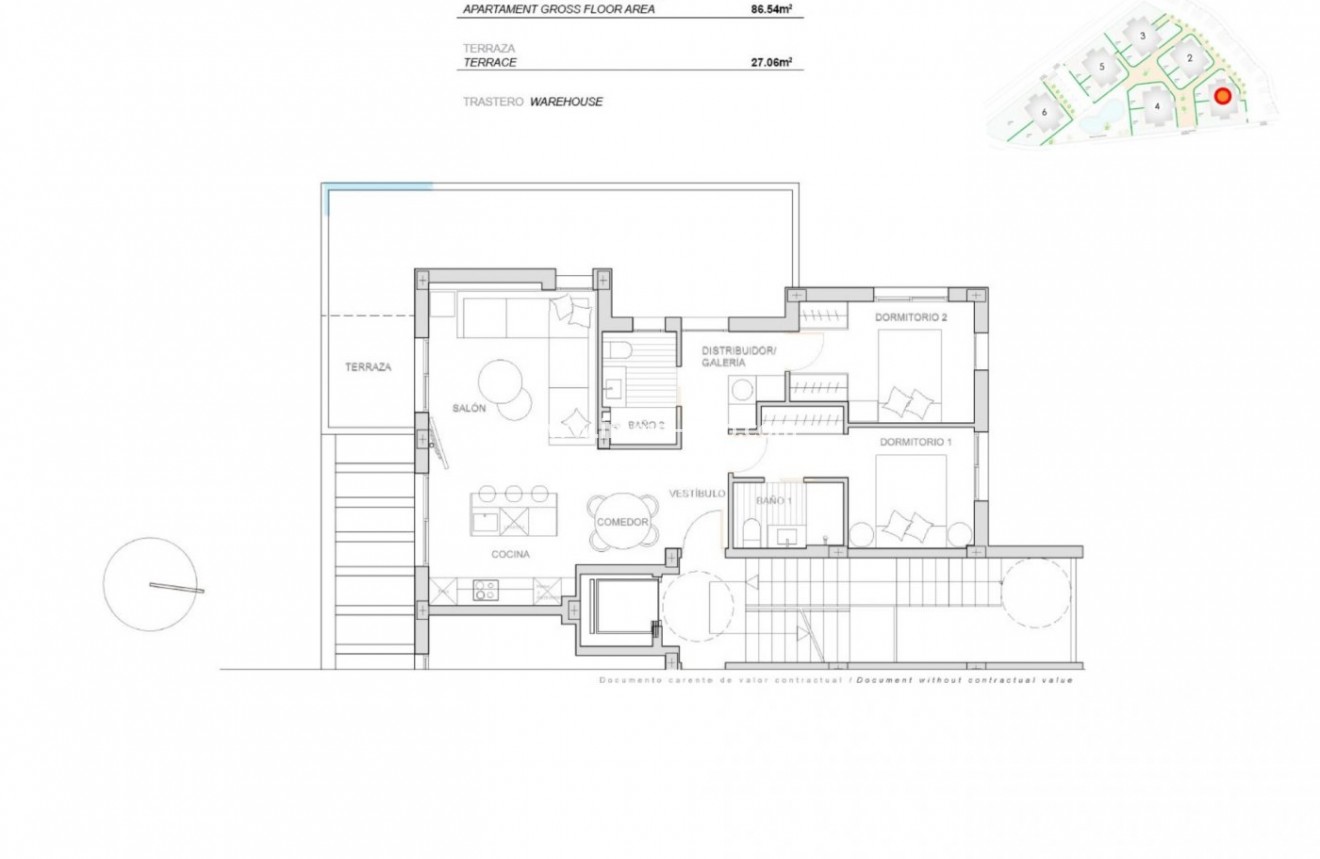 Nieuwbouw - Appartement  - Torre Pacheco - Santa Rosalia Lake And Life Resort