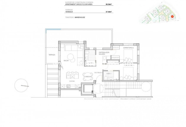 Nieuwbouw - Appartement  - Torre Pacheco - Santa Rosalia Lake And Life Resort