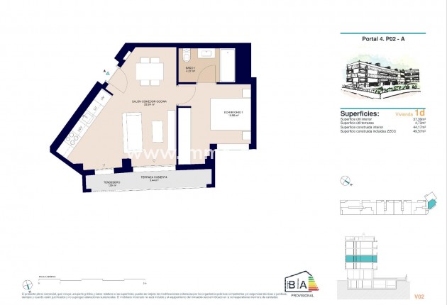 Nieuwbouw - Appartement  - Alicante - San Agustín-PAU 2