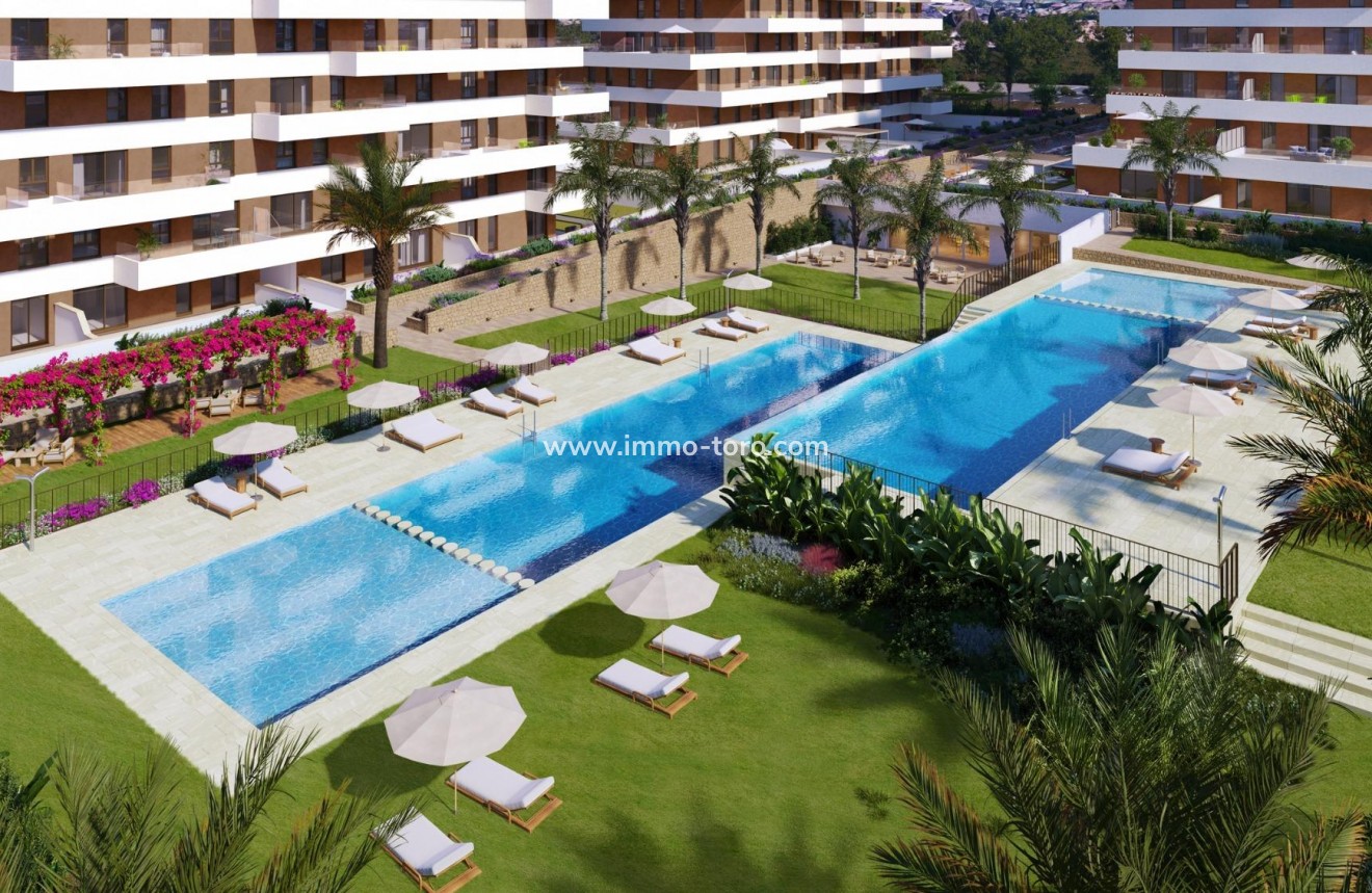 Nieuwbouw - Appartement  - Villajoyosa - Playa del Torres