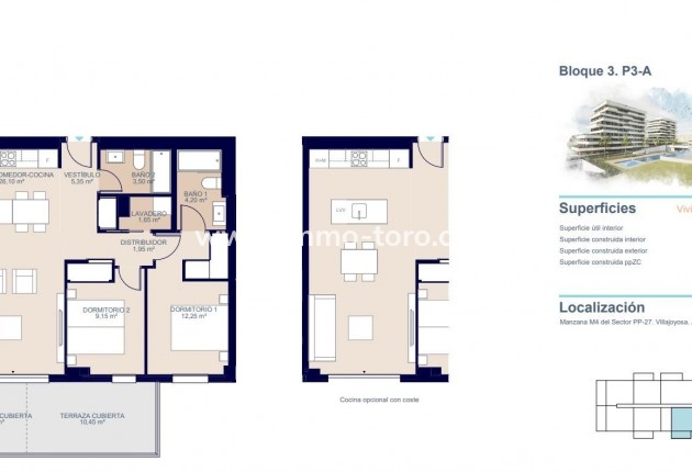 Nieuwbouw - Appartement  - Villajoyosa - Playa del Torres