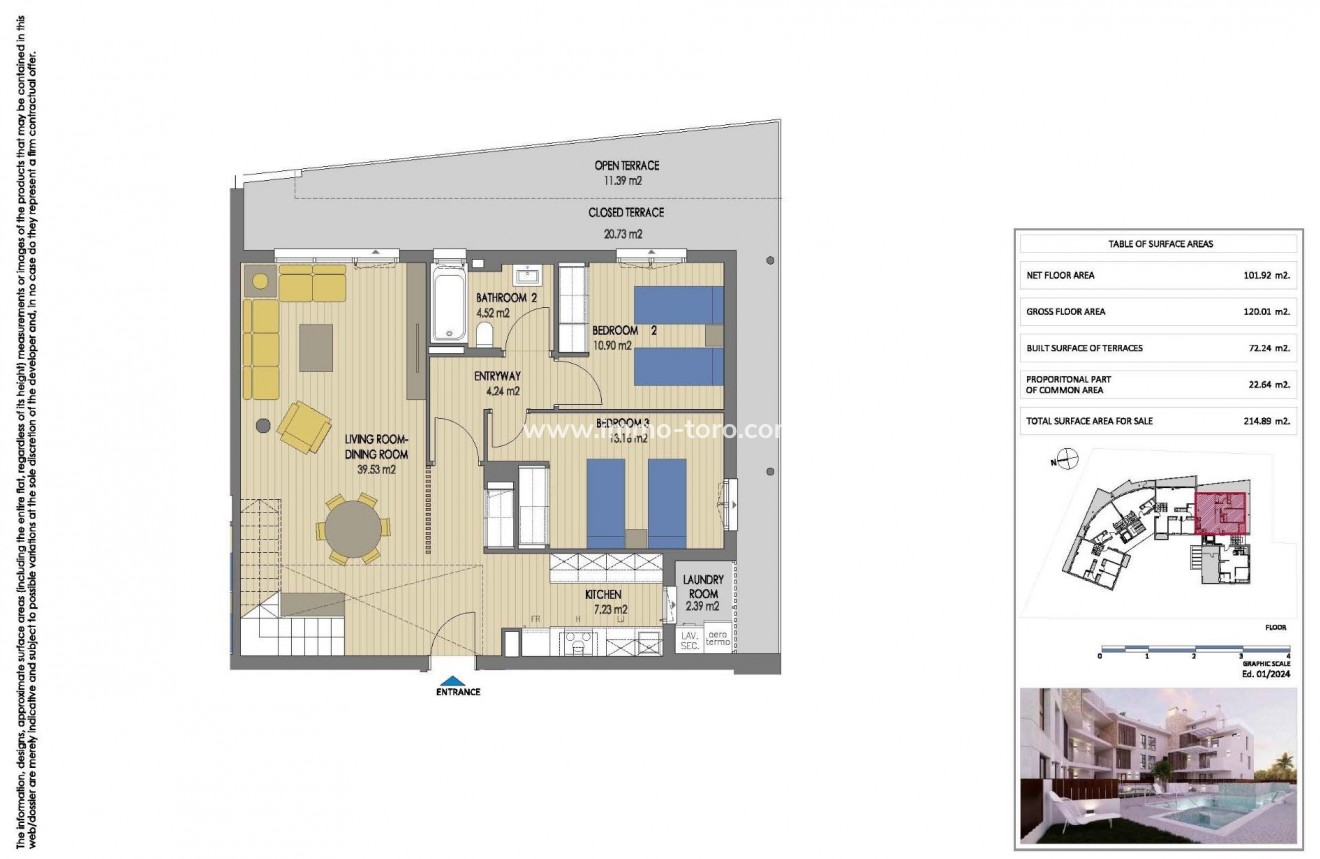 Nieuwbouw - Appartement  - Jávea Xàbia - Cala Blanca