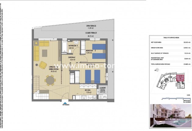 Nieuwbouw - Appartement  - Jávea Xàbia - Cala Blanca