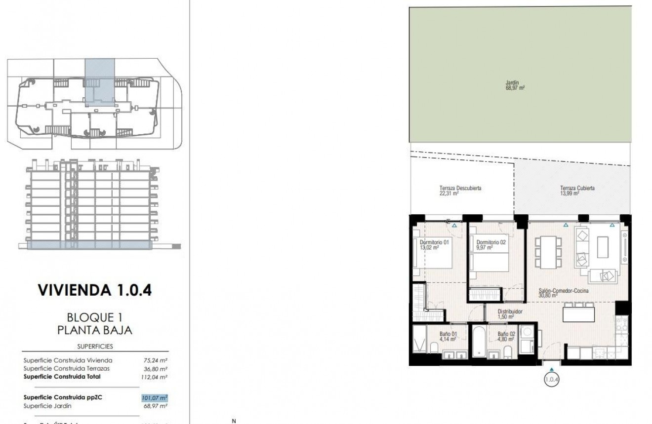 Nieuwbouw - Appartement  - Villajoyosa - Playa del Torres