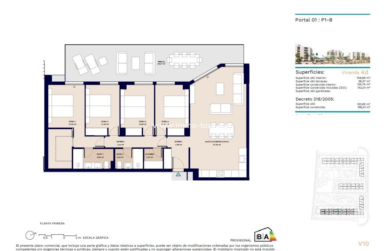 Nouvelle construction - Appartement - Almerimar