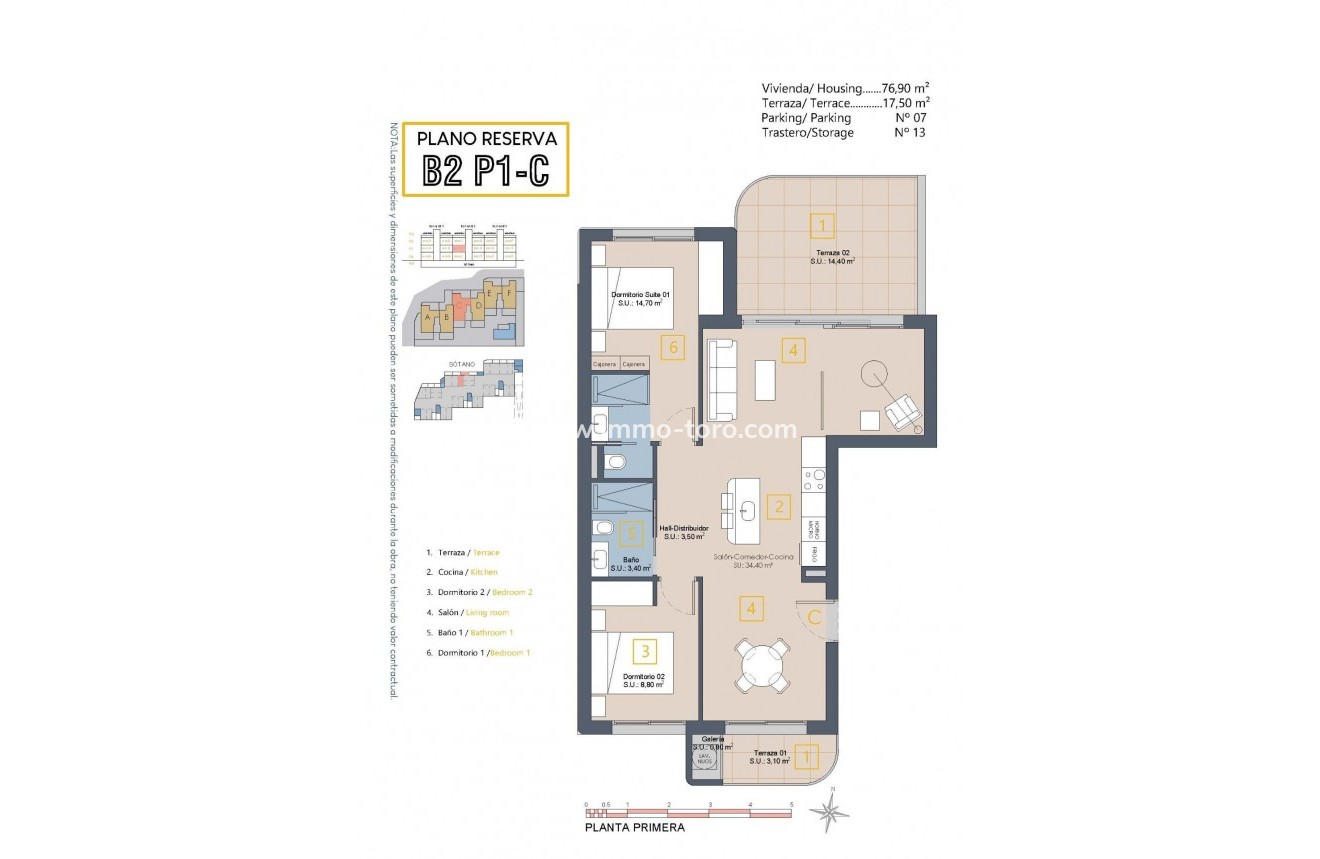 New Build - Apartment - Los Alcázares - Serena Golf
