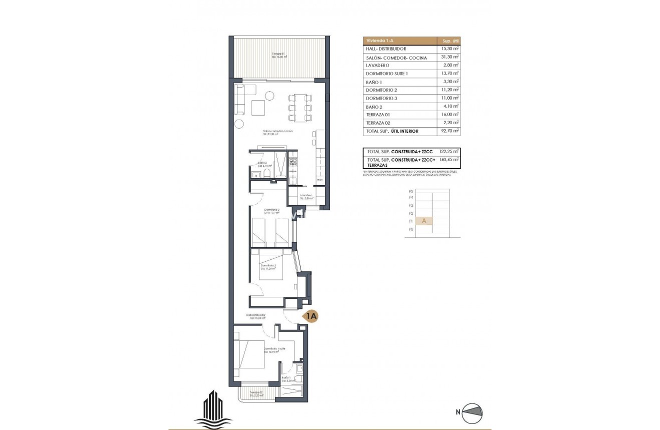 Nouvelle construction - Appartement - Guardamar del Segura - Pueblo