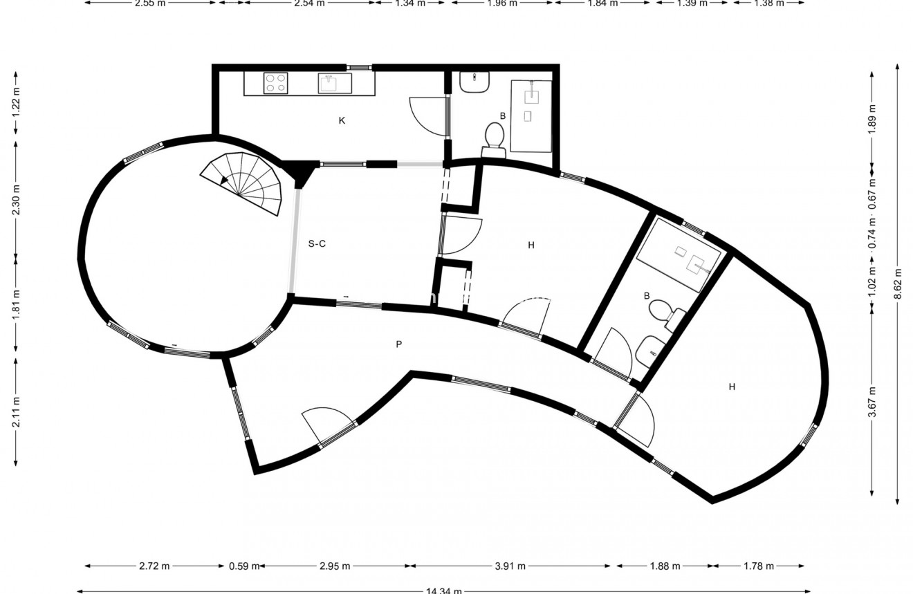 Resale - Villa - Benissa - Baladrar
